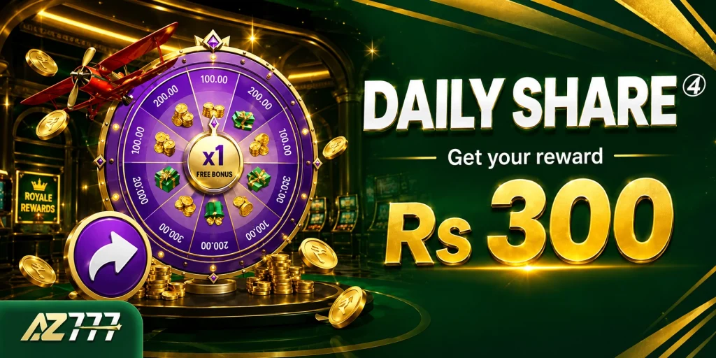 AZ777 Game-Daily-share-Reward