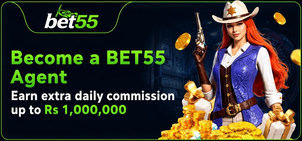 Bet55 game-Agent-Rewards
