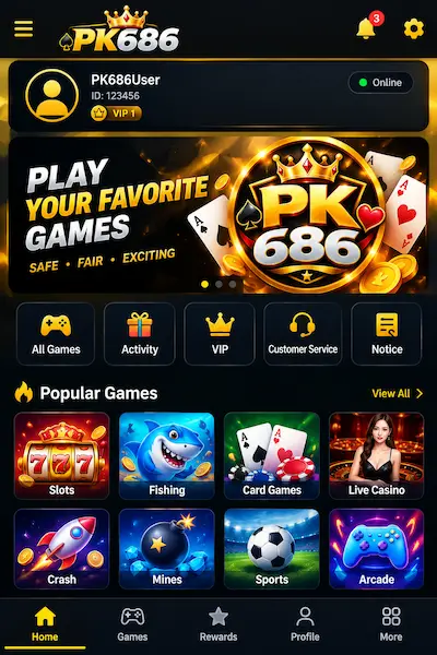 PK686 Game Dashboard image